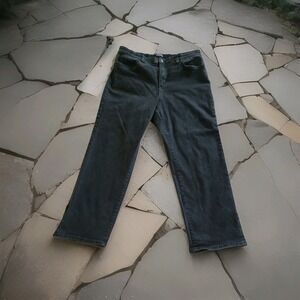 Bold Elements Cut to Curve Women's Black Stretch Jeans Size 18